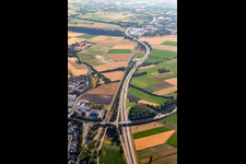 Autobahn A659 in Viernheim im Bundesland Hessen, Deutschland