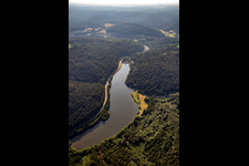 Marbach-Stausee im Ortsteil Hetzbach in Oberzent im Bundesland Hessen, Deutschland