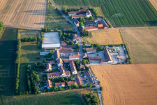 Straßenheim im Ortsteil Wallstadt in Mannheim im Bundesland Baden-Württemberg, Deutschland