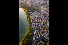 Waldparkstr im Ortsteil Lindenhof in Mannheim im Bundesland Baden-Württemberg, Deutschland