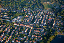 Siegfriedstr im Ortsteil Neckarau in Mannheim im Bundesland Baden-Württemberg, Deutschland