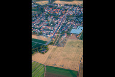 Luftbild von Bahnhofstr in Schwegenheim im Bundesland Rheinland-Pfalz, Deutschland