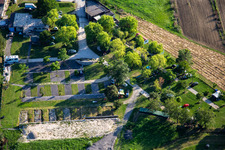 Luftbild von Mobilehome & Camping Park Lijak in Nova Gorica, Slowenien