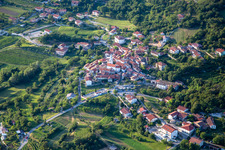 Nova Gorica, Slowenien aus der Luft