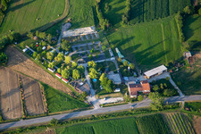 Luftaufnahme von Mobilehome & Camping Park Lijak in Nova Gorica, Slowenien