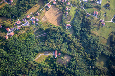 Nova Gorica, Slowenien aus der Drohnenperspektive