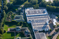 Luftbild von Zimmer Group Im Salmenkopf im Ortsteil Freistett in Rheinau im Bundesland Baden-Württemberg, Deutschland