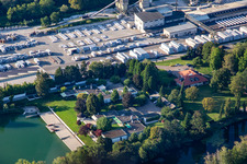 Steinpark Niederrimsingen im Ortsteil Freistett in Rheinau im Bundesland Baden-Württemberg, Deutschland