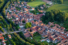 Luftbild von Parc Audéou in Avolsheim im Bundesland Bas-Rhin, Frankreich