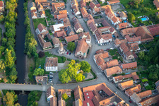 Luftaufnahme von Parc Audéou in Avolsheim im Bundesland Bas-Rhin, Frankreich