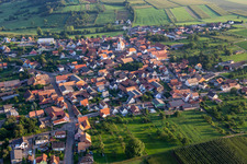 Église Saint-Hilaire in Minversheim im Bundesland Bas-Rhin, Frankreich