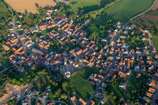 Uhlwiller im Bundesland Bas-Rhin, Frankreich von oben