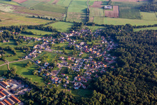 Biblisheim im Bundesland Bas-Rhin, Frankreich von oben gesehen