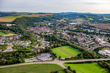 Meisenheim von Norden im Glantal im Bundesland Rheinland-Pfalz, Deutschland
