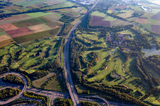 Golfclub Schloss Monrepos im Ortsteil Eglosheim in Ludwigsburg im Bundesland Baden-Württemberg, Deutschland