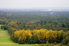 Luftaufnahme von Otterbachtal in Minfeld im Bundesland Rheinland-Pfalz, Deutschland