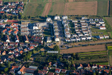 Neubaugebiet Am Adelsbach und Friedensstr in Winnenden im Bundesland Baden-Württemberg, Deutschland