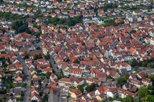 Historische Altstadt in Großbottwar im Bundesland Baden-Württemberg, Deutschland