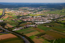 Auenstein von Südwesten in Ilsfeld im Bundesland Baden-Württemberg, Deutschland