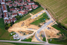 Neubaugebiet Am Pfaffenberg in Eppingen im Bundesland Baden-Württemberg, Deutschland