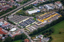DHL Logistikzentrum und   IPO Solutions in Weingarten im Bundesland Baden-Württemberg, Deutschland