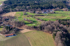 Golfclub Berkramerhof im Ortsteil Dorfen in Icking im Bundesland Bayern, Deutschland