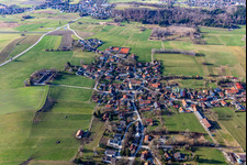 Ortsteil Farchach von Osten in Berg im Bundesland Bayern, Deutschland