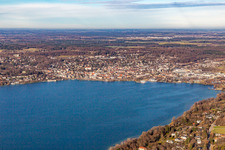 Percha von Südosten in Starnberg im Bundesland Bayern, Deutschland