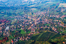 Aspich von Süden in Lauf im Bundesland Baden-Württemberg, Deutschland