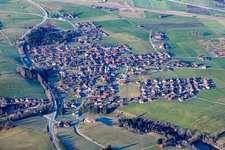 Greiling von Osten im Bundesland Bayern, Deutschland