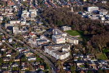 Klinikum Landau-Südliche Weinstraße GmbH von Westen in Landau in der Pfalz im Bundesland Rheinland-Pfalz, Deutschland