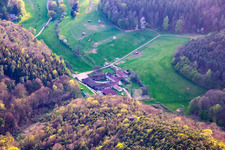 Luftbild von Bio Gasthof Bärenbrunnerhof in Oberschlettenbach im Bundesland Rheinland-Pfalz, Deutschland