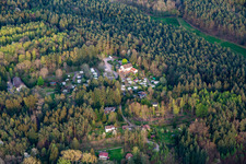 Camping und Naturfreundehaus Bethof im Ortsteil Lauterschwan in Vorderweidenthal im Bundesland Rheinland-Pfalz, Deutschland