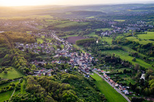 Luftaufnahme von Blies-Ébersing im Bundesland Moselle, Frankreich