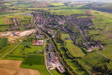 Diemeringen von Süden im Bundesland Bas-Rhin, Frankreich