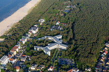 Rehabilitationsklinik Seebad Ahlbeck im Ortsteil Ahlbeck U in Heringsdorf im Bundesland Mecklenburg-Vorpommern, Deutschland