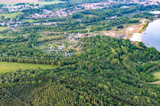 SeeCamping Zittauer Gebirge am Olbersdorfer See im Bundesland Sachsen, Deutschland
