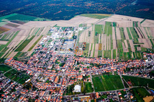 Hambrücken im Bundesland Baden-Württemberg, Deutschland aus der Luft