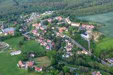 Schönau-Berzdorf von Westen in Schönau-Berzdorf auf dem Eigen im Bundesland Sachsen, Deutschland
