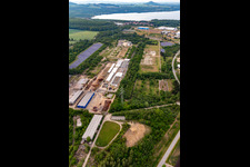 Industriegebiet Ostritzer Straße mit Polyvlies-Beyer-Sachsen- Geschäftsführungs-GmbH und  Oostdam Metallhandels GmbH im Ortsteil Hagenwerder in Görlitz, Deutschland