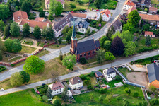 Gustav-Adolf-Kirche in Ostritz im Bundesland Sachsen, Deutschland