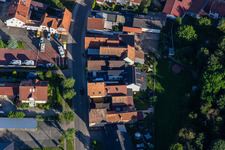 Hauptstr in Minfeld im Bundesland Rheinland-Pfalz, Deutschland