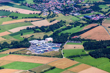 MineralBrunnen RhönSprudel Egon Schindel GmbH im Ortsteil Memlos in Eichenzell im Bundesland Hessen, Deutschland