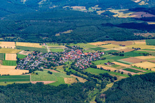 Wippershain von Westen in Schenklengsfeld im Bundesland Hessen, Deutschland