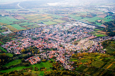 Rauenberg von Südosten im Bundesland Baden-Württemberg, Deutschland