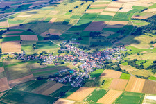 Maulbach von Südosten in Homberg im Bundesland Hessen, Deutschland