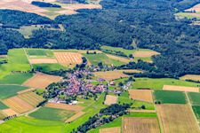 Schadenbach von Südosten in Homberg im Bundesland Hessen, Deutschland