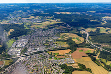 Hinter der A480 in Aßlar im Bundesland Hessen, Deutschland