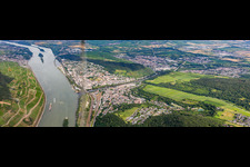 Bingen am Rhein im Bundesland Rheinland-Pfalz, Deutschland