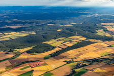 Windpark in Göllheim im Bundesland Rheinland-Pfalz, Deutschland